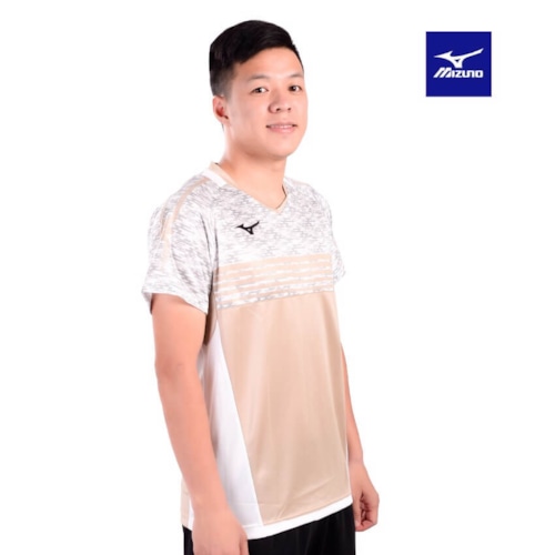 MIZUNO ÁO T-SHIRT CẦU LÔNG MIZUNO TRẮNG